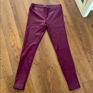 Faux Leather leggings